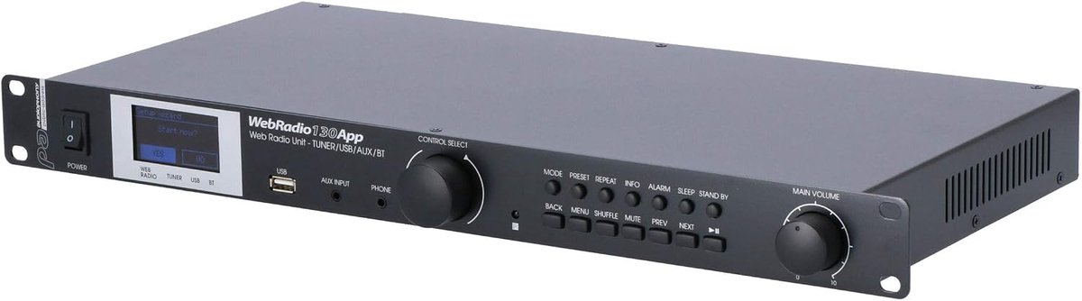 Webradio - compact formaat - WiFi en Bluetooth - luister overal muziek - SnelShoppen