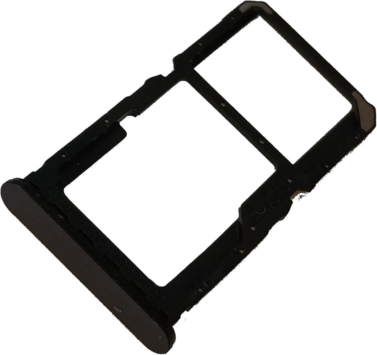 Reserveonderdeel compatibel met OPPO A80 5G CPH2639 (niet met 4G) Try Tray, insteekvak voor SIM-kaart 1 + SIM-kaartsleuf 2 of slee voor micro-SD-kaartlezer (zwart)