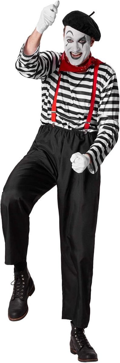 Herenkostuum klassieke pantomime