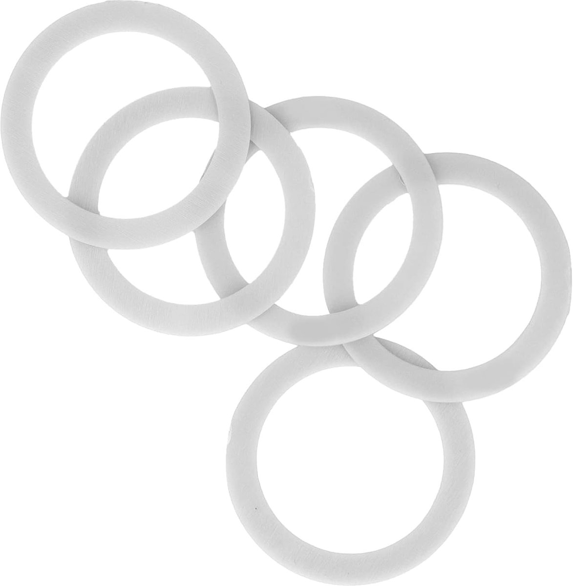 5 STKS Badge Moldes Pakking, Cirkelsnijder Knop Maker Machine Pakking Badge Machine Pakking Badge Machine Die Matching Vervanging Spacer Hulpgereedschap (44 mm)