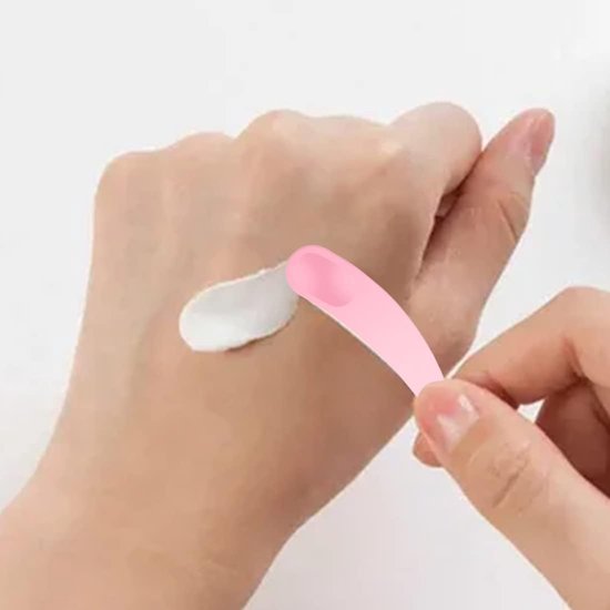 Spatels, mini-cosmeticaspatels, cosmeticaspatels, cosmeticaspatel, cosmeticatapel, cosmetica, spatel, masker, spatel, crème, lepel voor gezichtsmasker — afbeelding 3