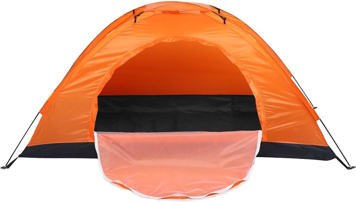 Campingtent voor 1 Persoon, Kleine Compacte Koepeltent, Waterdicht, Ultralicht, Snelle Montage, voor Outdoor Wandelen Trekking