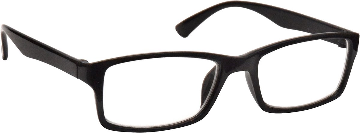 leesbril bedrijf zwarte lezers Designer stijl Mens Womens R92-1 +3.50