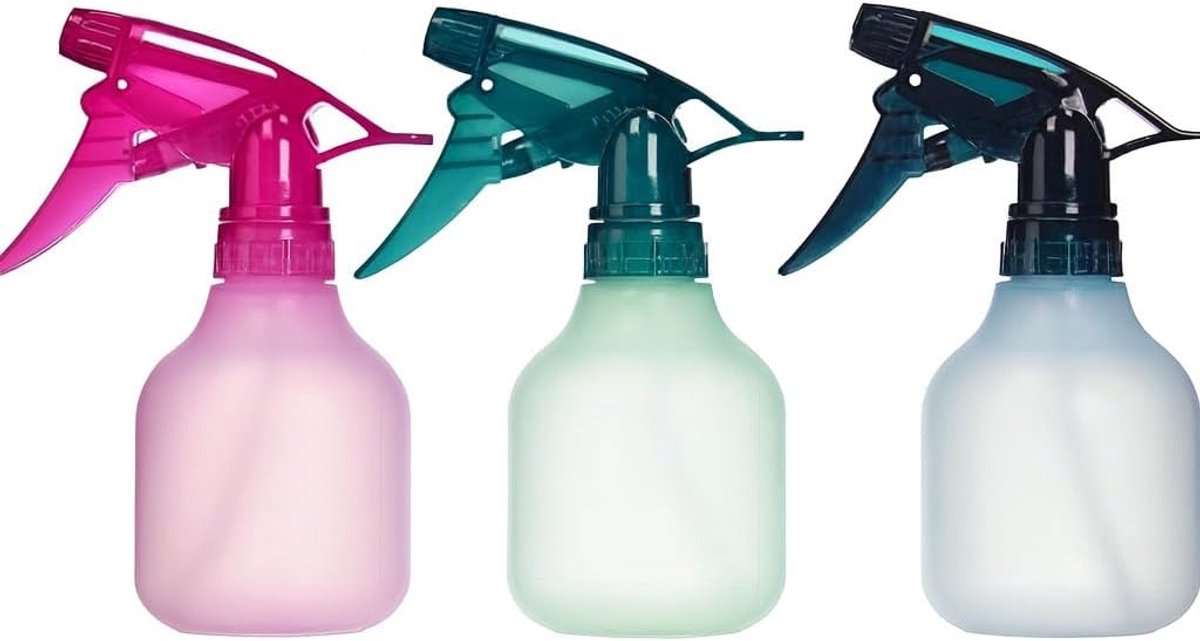 Professionele spuitflessen klein - 200 ml voor planten, bloemen en kappersbenodigdheden - Lege spuitfles (10 stuks)