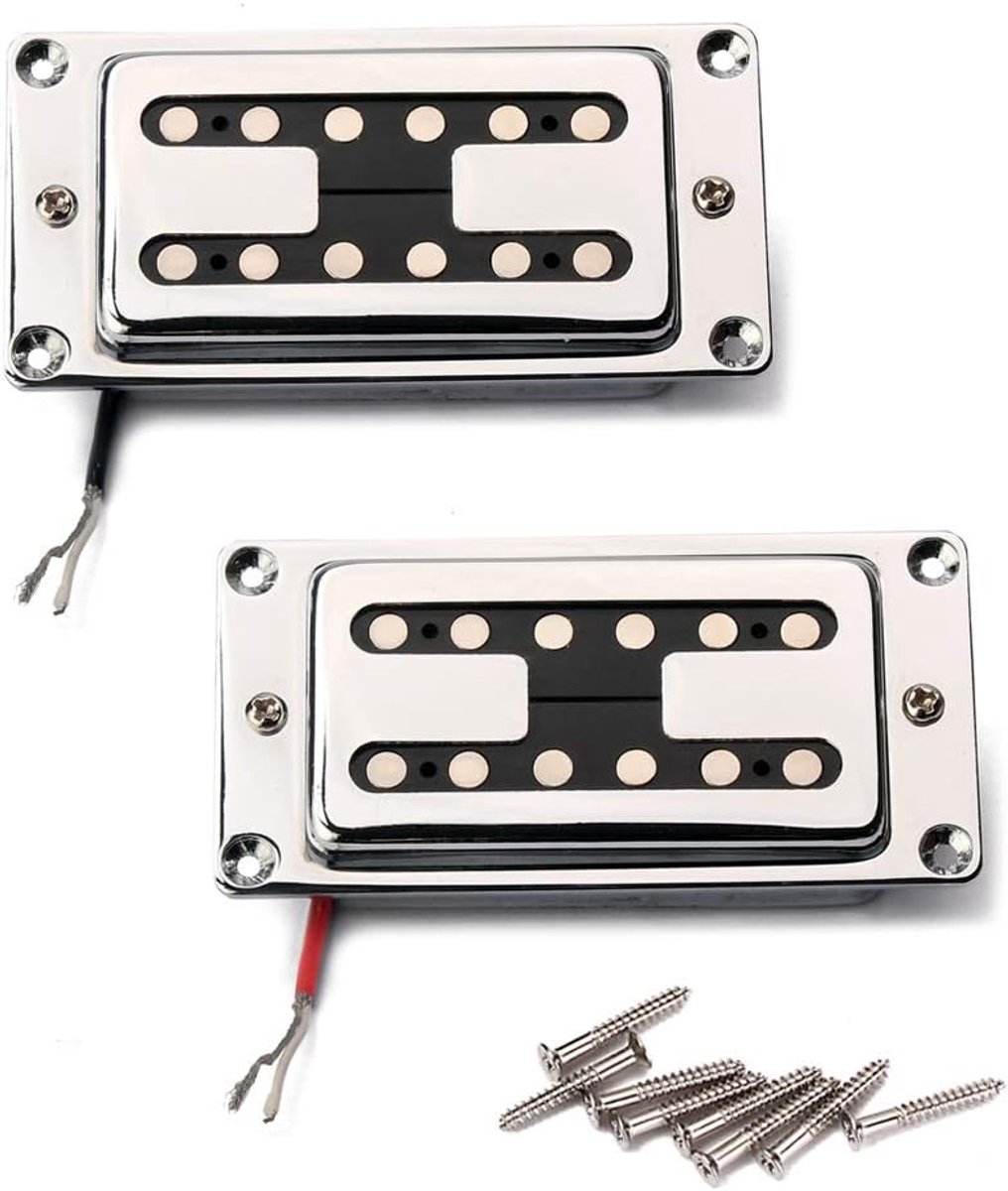 2 STKS Gitaar Verzegelde Humbucker Pickups Pick-ups Dual Coil voor LP Elektrische Gitaren met Montage Schroeven