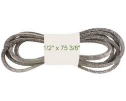 1/2" x 75 3/8" Maaidekriem Gazonaangedreven Maaidekriem Gemaakt met Kevlar Compatibel met Exmark 109-3388 109-8069, Compatibel met Toro 109-3388 109-8069