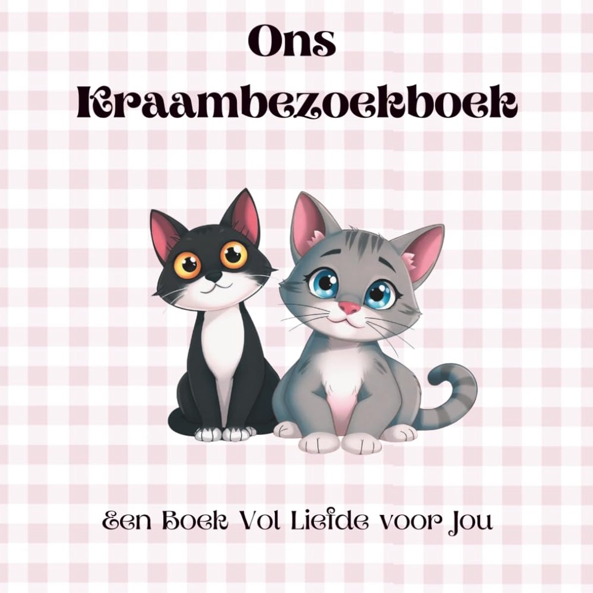 Kraambezoekboek voor kinderen - invulboek - herinneringen vastleggen - unieke momenten delen - ShopVlot