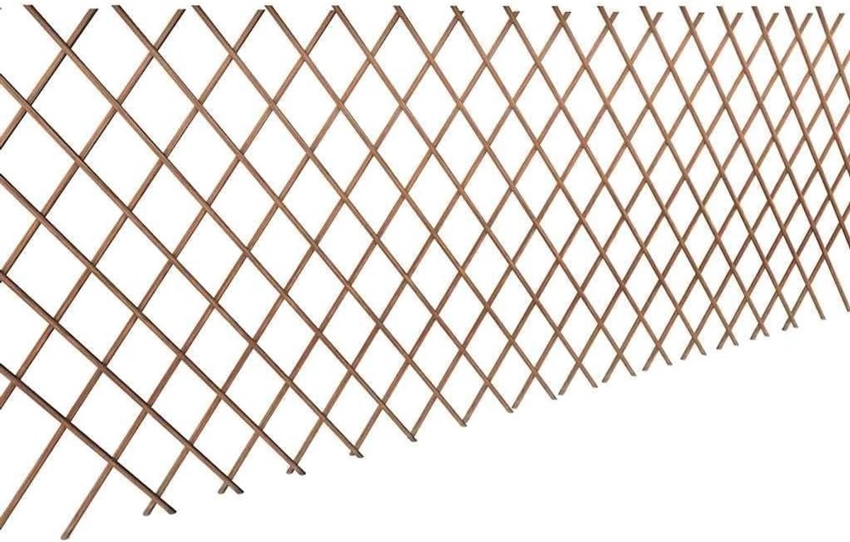 Wilgenhek 5 stuks. 180x90 cm, inkijkbescherming voor buiten als klimhulp of huisdierhek, weerbehandeld wilgenhek voor klimplanten