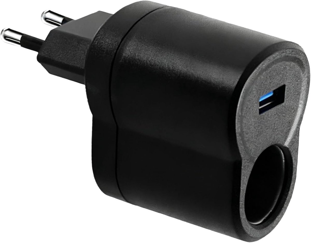 220 V naar 12 V adapter sigarettenaansteker stopcontact, AC naar DC spanningsomvormer met EU-stekker, met USB-adapter, met EU-stekker, spanningsomvormer converter voeding stopcontact oplader adapters