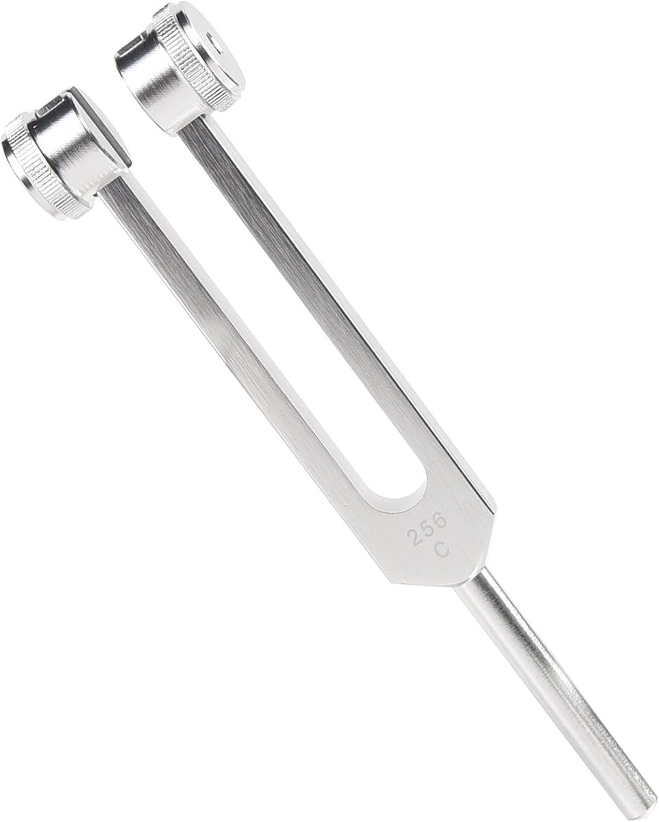 256HZ Stemvork, Aluminiumlegering Medische Stemvork Gehoorfrequentie Instrument Gereedschap voor Geluidsgenezing Vibratie