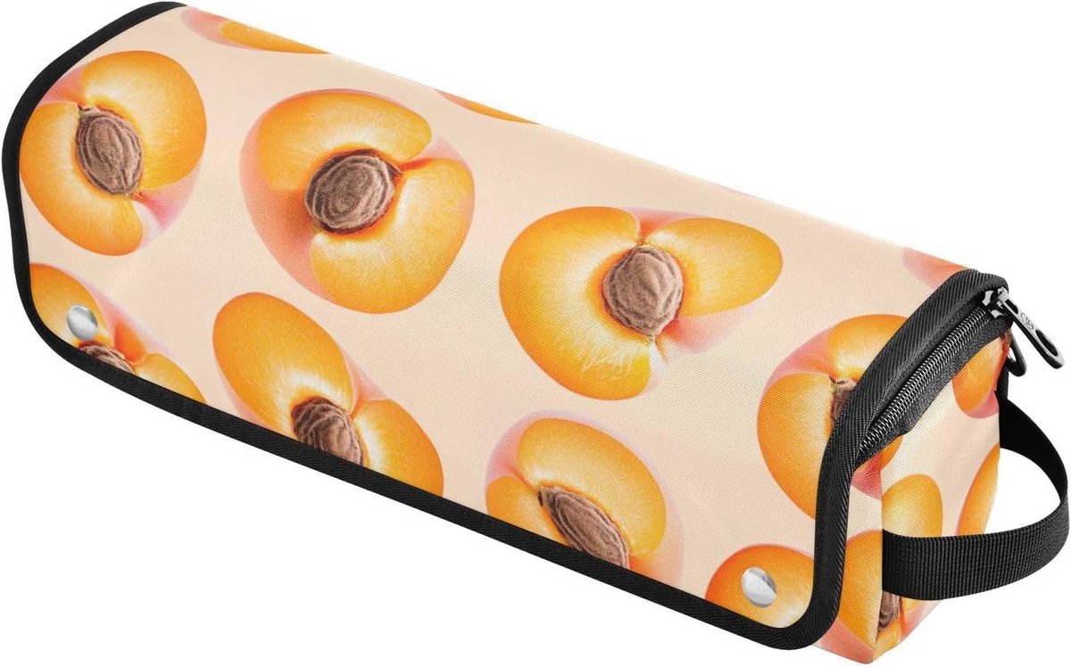 Haargereedschap Organizer - Reistas Styling Tools - Styling Thuis - Hittebestendige Mat - 37 cm - Abrikoos