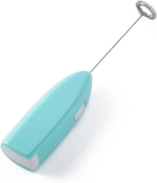 Draadloze Handmixer - Eiermixer Melkopschuimer - Drankjes Bereiden - Compact Ontwerp - 210 mm - Blauw — afbeelding 5