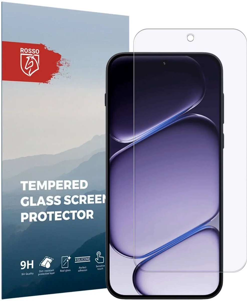 Rosso Screen Protector Geschikt voor OnePlus Nord CE 6 | 9H Tempered Glass | Glasplaatje | Beschermlaag | Beschermglas | 9H Hardheid