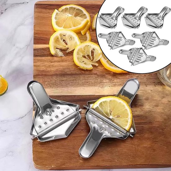 Citruspers handmatig klein - roestvrij staal - efficiënt en moeiteloos persen van fruit - ShopVlot — afbeelding 5