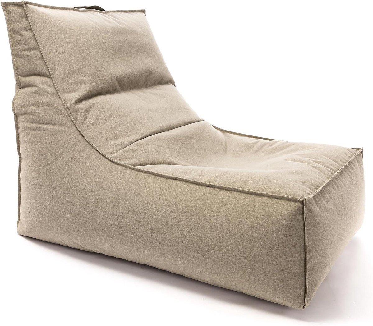 Zitzak Chaise Longue - Ligstoel Lounger - Ontspannen Buiten - Waterafstotend Polyester - 100 x 70 x 66 cm - Havana