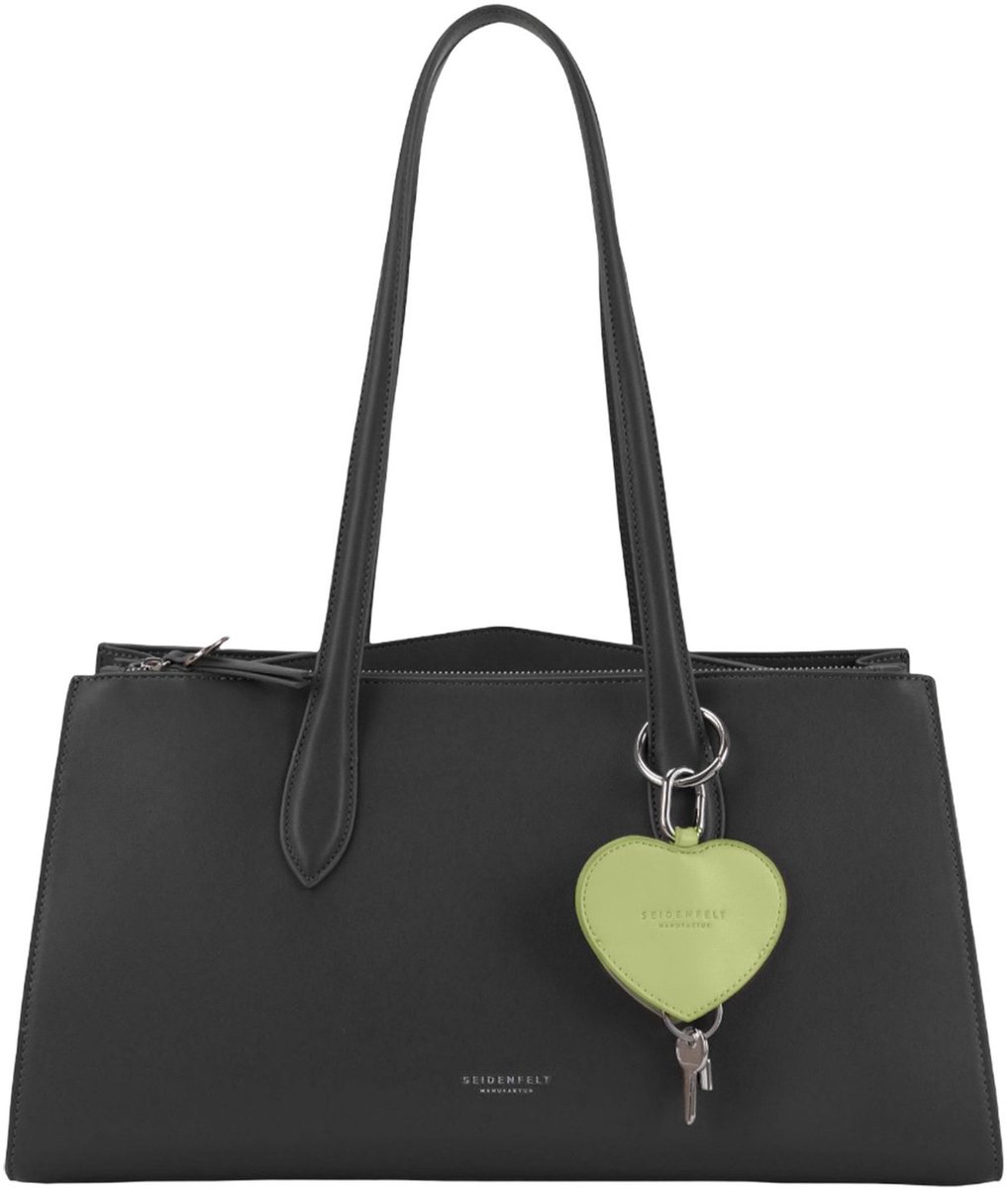 SEIDENFELT MANUFAKTUR shopper Lieto Shopper Black zwart