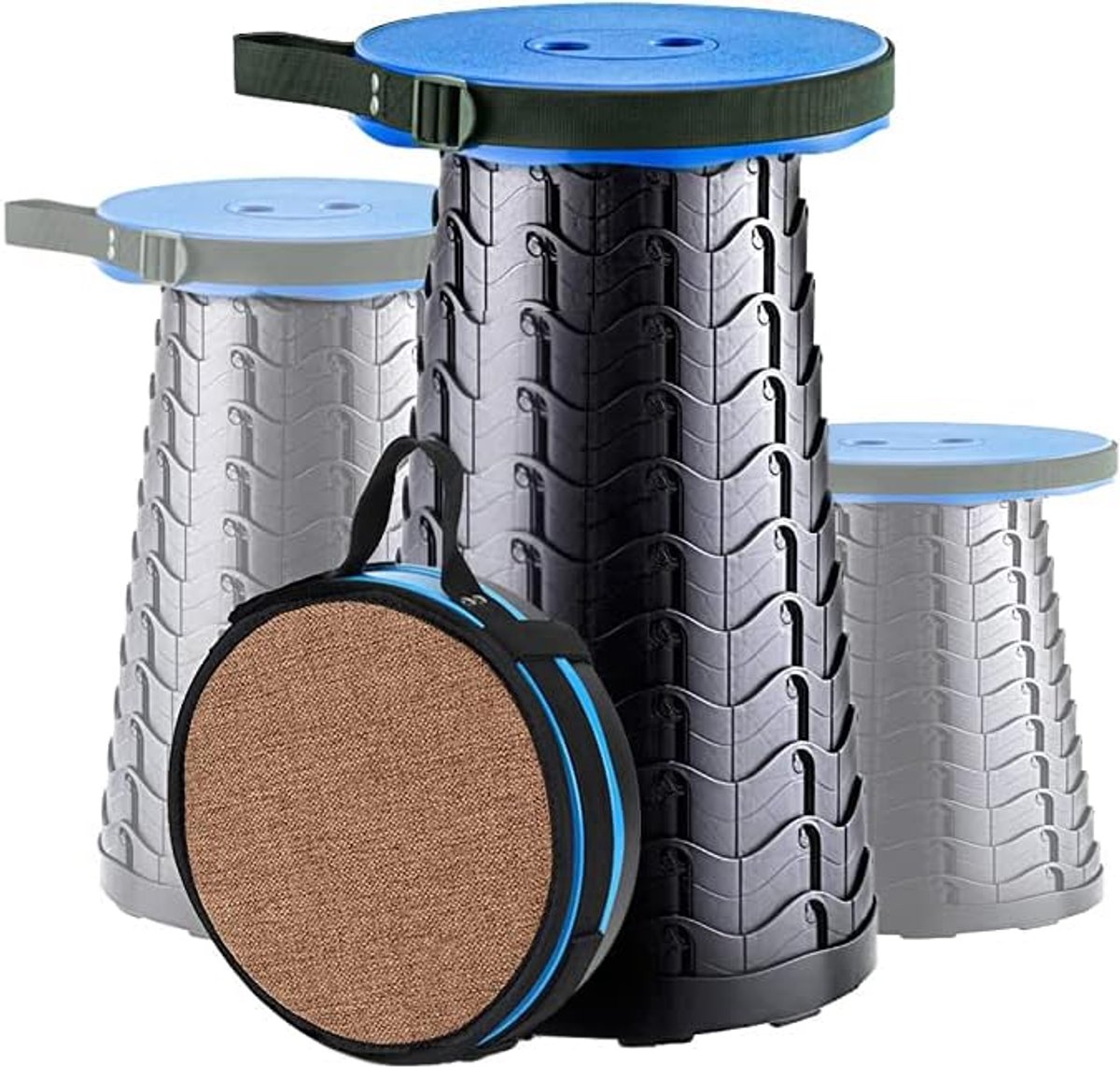 Vouwbare campingstoel 400LB - met zachte kussen - stevige constructie - ideaal voor buitenactiviteiten - ShopVlot