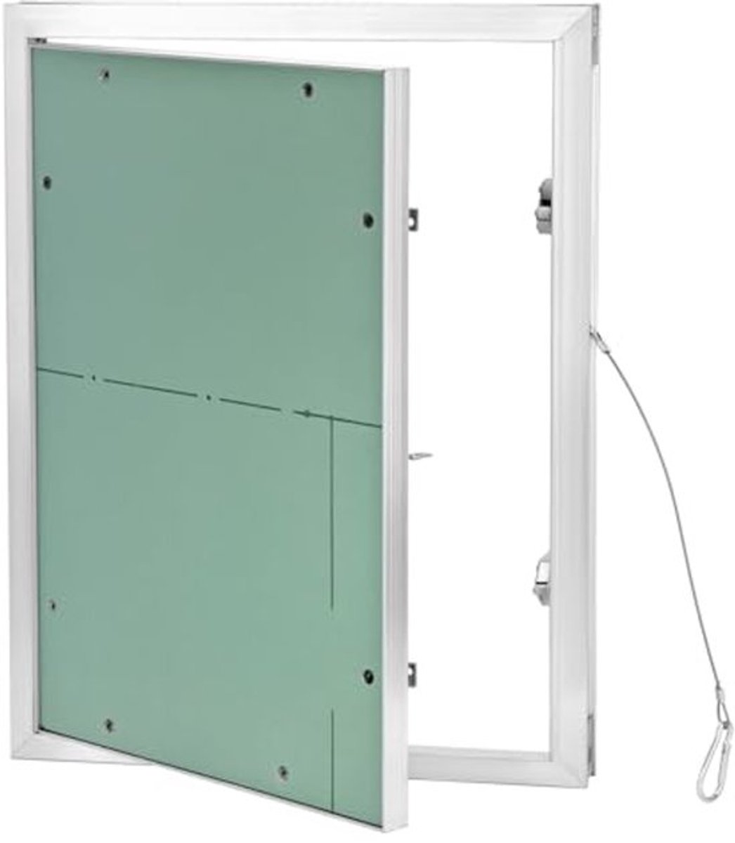 ® inspectieklep gipsplaat 30 x 40 cm, aluminium frame gipsplaat gipsplaat 12.5 mm
