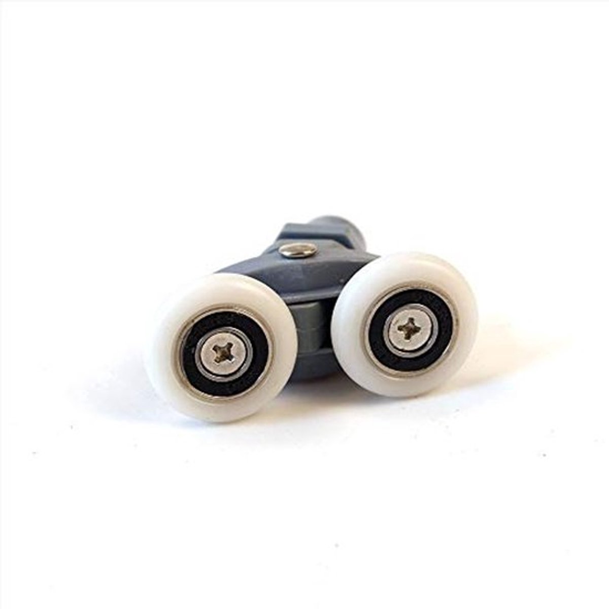 2/4 stuks douchedeurwielen, douchecabinerollen, runners 18 mm-29 mm, reserveonderdelen, douchecabinerollen, dubbele wielen voor douchecabinedeur