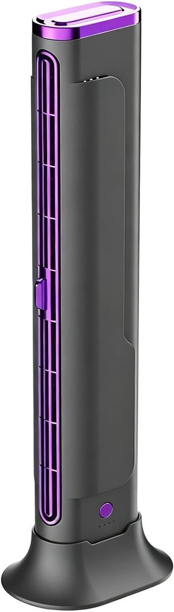 Compacte Airco Ventilator - Draagbare Koeler - Persoonlijke Verkoeling - Vleugelloze Technologie - 79 x 109 x 79 cm - Donkergrijs