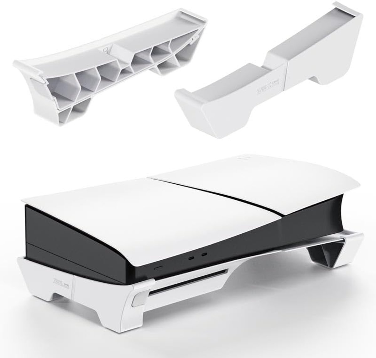 PS5 horizontale standaard - stabiele basis houder - koelstation voor PS5 Pro/Slim - voorkomt kantelen - ShopVlot