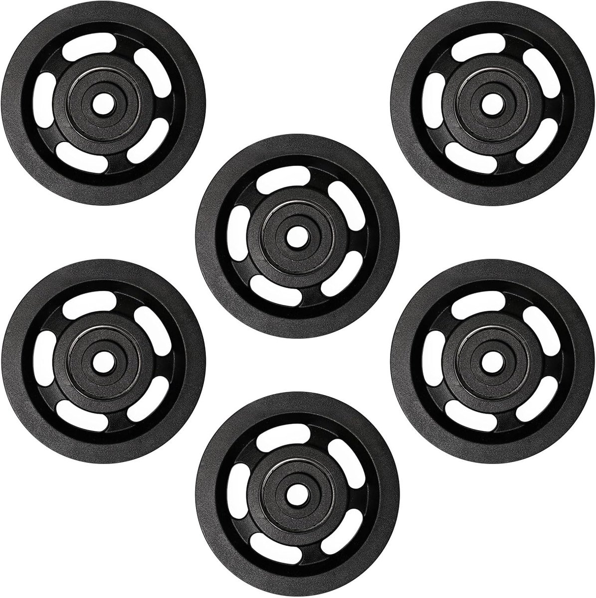 Belt pulley 90mm - nylon - slijtvast - ideaal voor fitnessapparatuur - ShopVlot