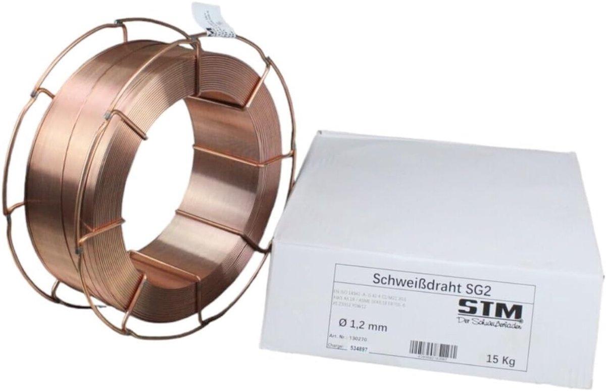 Lasdraad 1,2mm - Staal - CO2 G3Si1 - Ideaal voor MIG/MAG lassen - ShopVlot