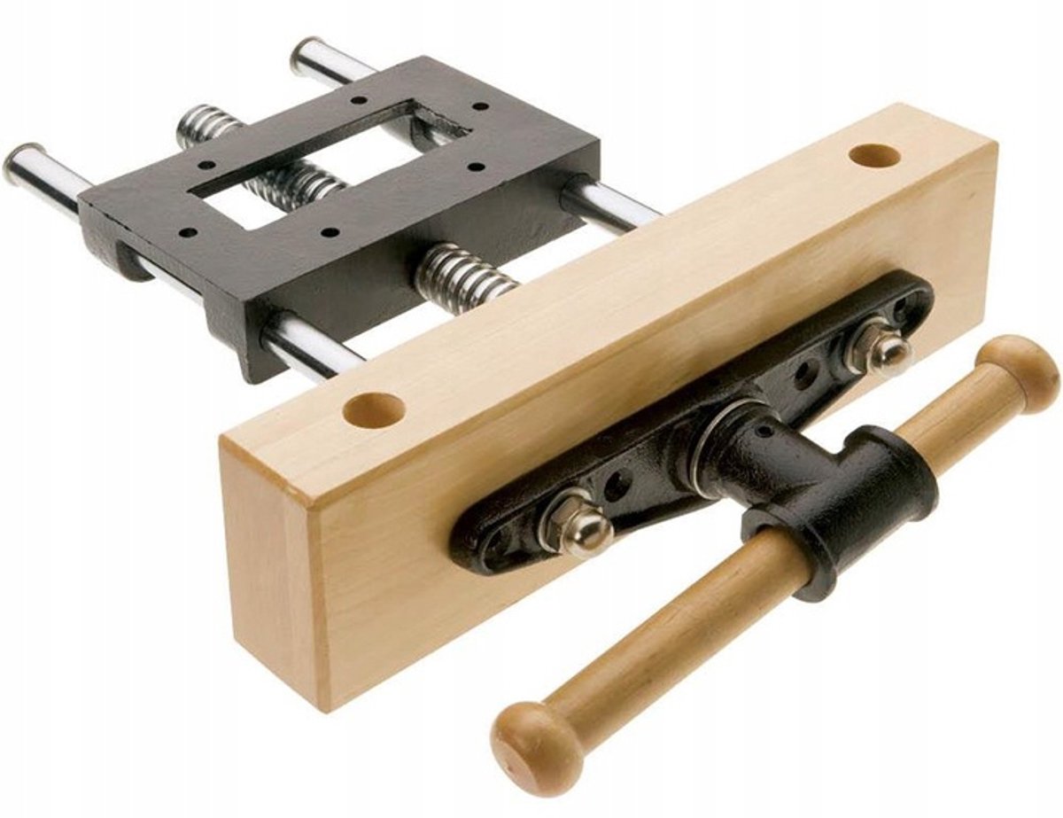 Merkloos Houtbewerkingsbank Klem, 225mm Kaakbreedte