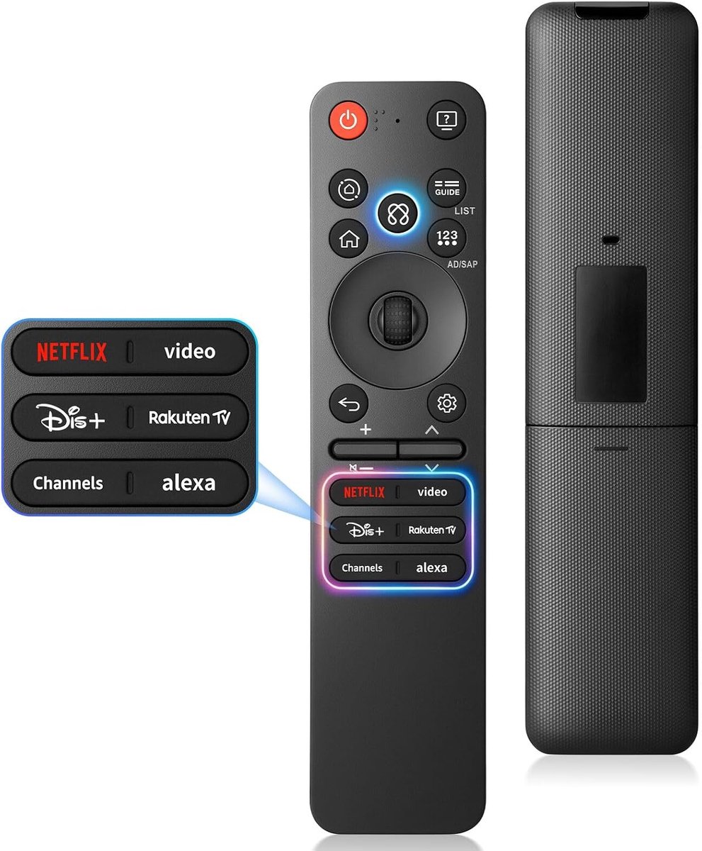 Afstandsbediening MR25GA - met aanwijzer en spraakfunctie - voor LG Smart TV's 2019-2025 - ShopVlot