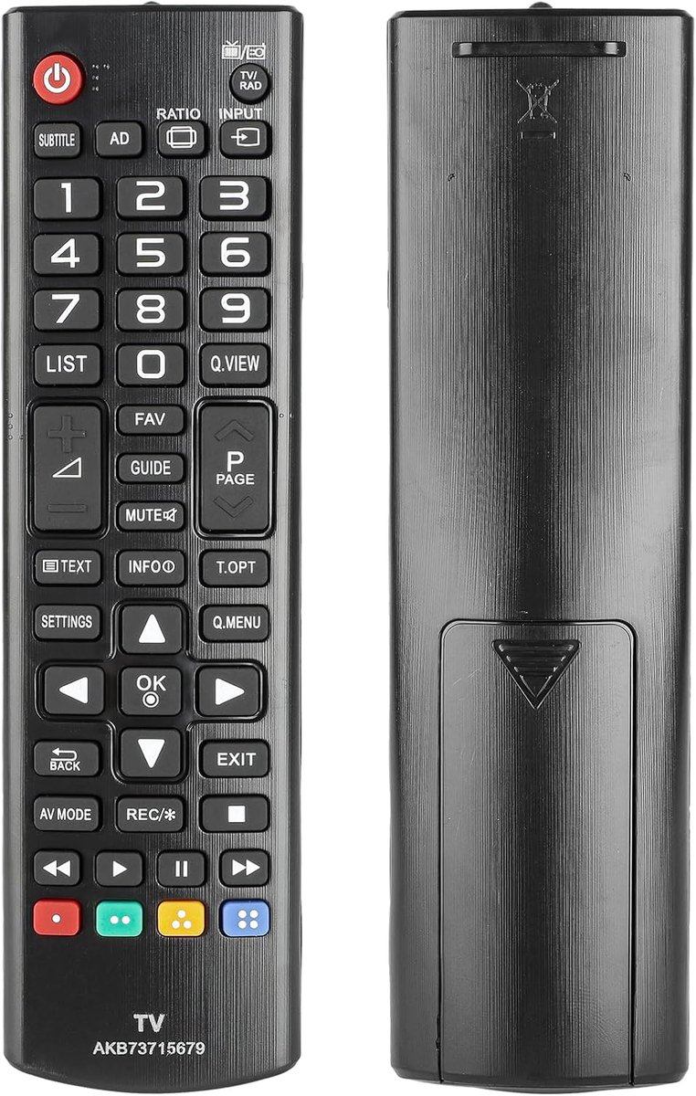 Afstandsbediening AKB73715679 - Geschikt voor LG TV - Veelzijdige compatibiliteit - Eenvoudig in gebruik - ShopVlot