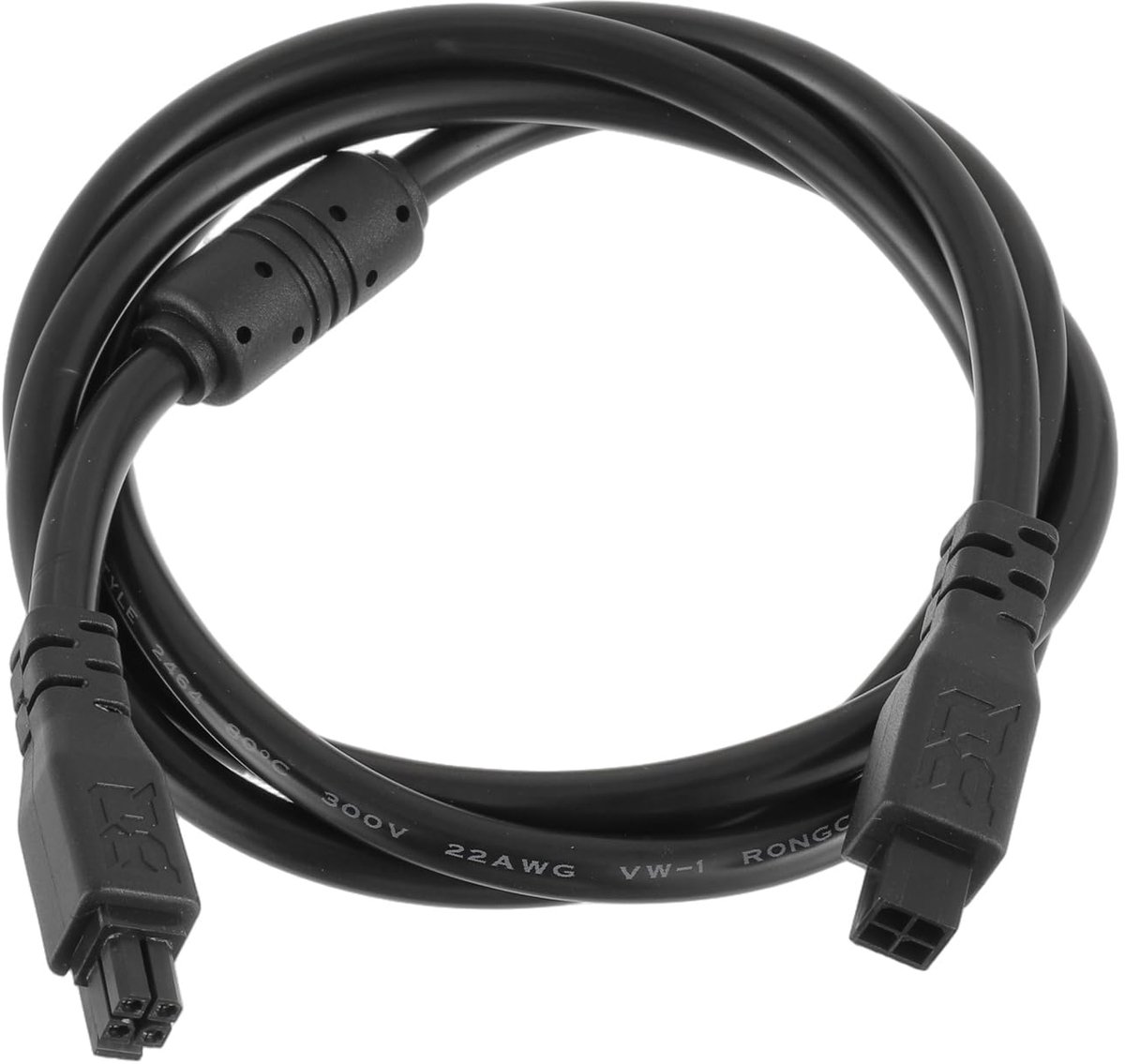 4 Pin verlengkabel 1m - AMS Lite - met magnetische ringfilter - ideaal voor Bambu Lab A1/A1 Mini - ShopVlot