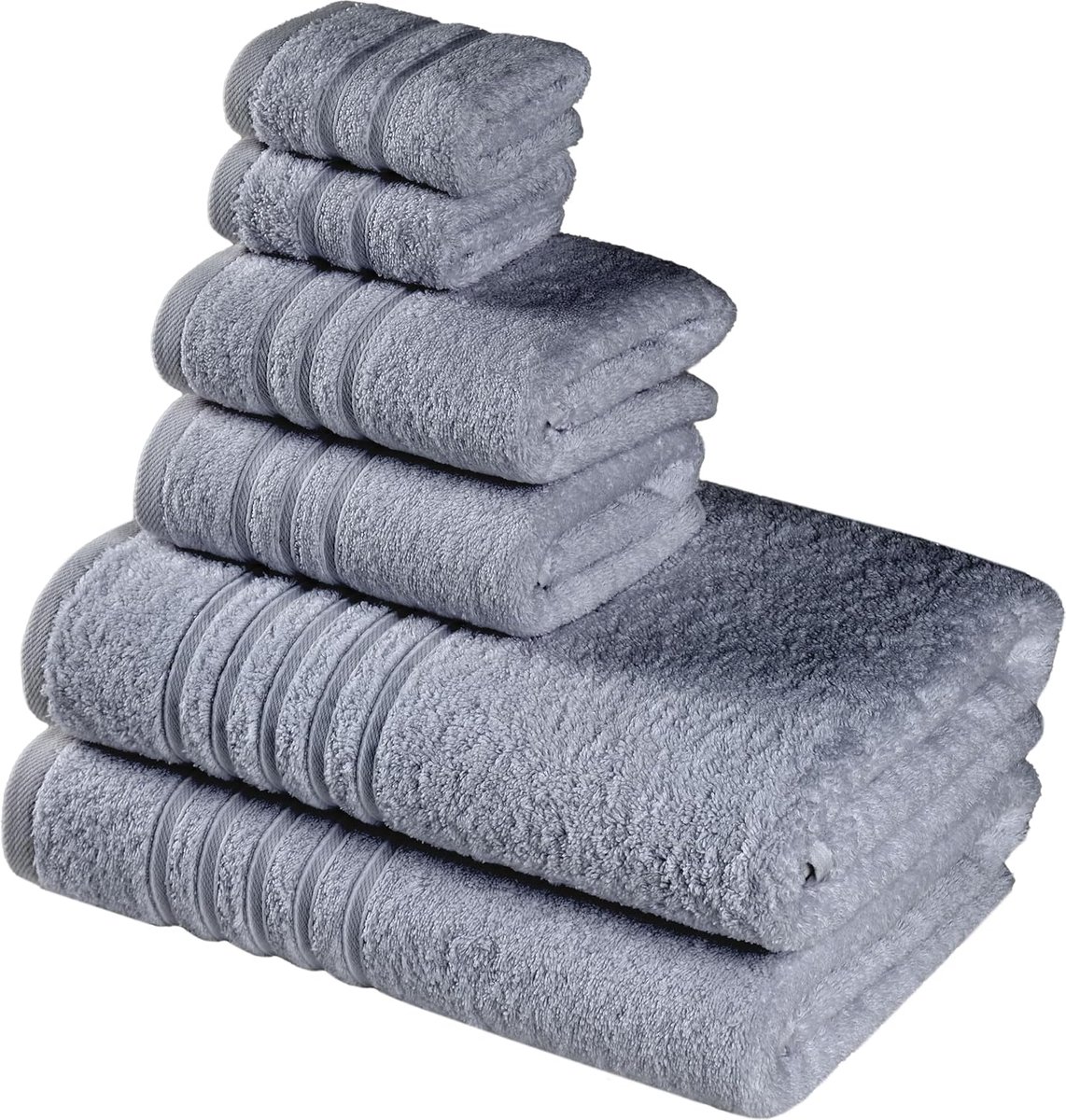 Handdoeken set 550 g/m² - 100% Katoen Terry - Oeko-Tex® 100 - Ideaal voor na het douchen - ShopVlot