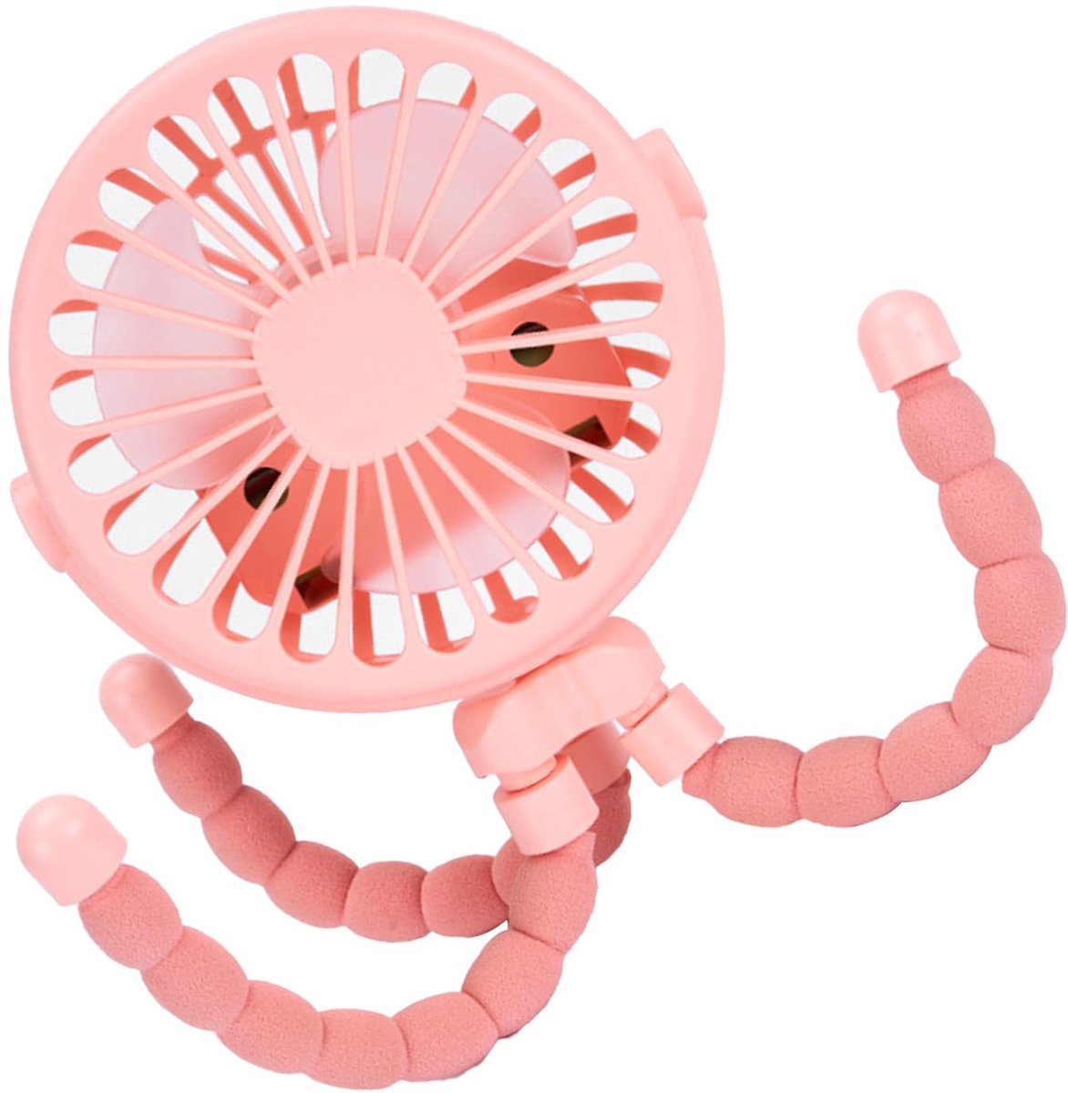 Kinderwagenventilator - stille draagbare ventilator - USB-oplaadbaar - ideaal voor onderweg - ShopVlot