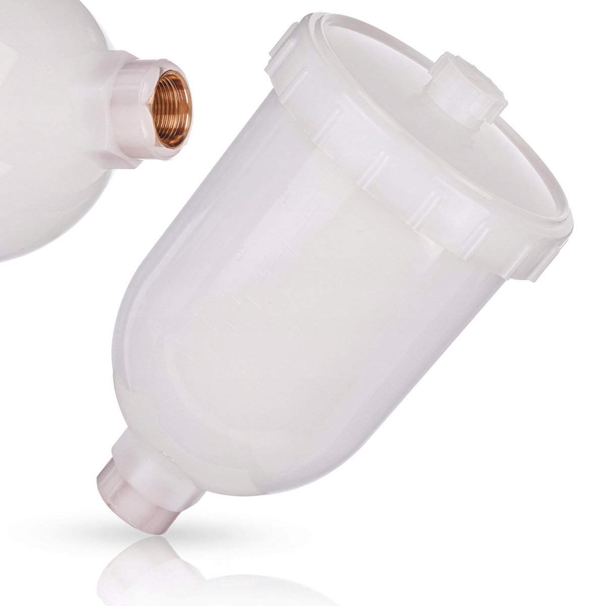 Auarita 250ml Nylon Gravitatie Verfspuitbeker M14x1