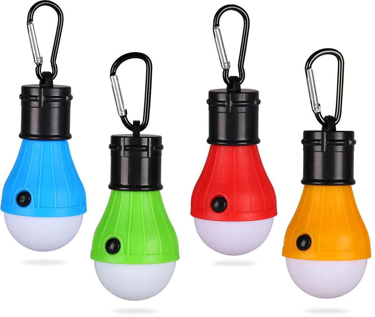 Campingverlichting met karabijnhaken - waterdichte led-lantaarn - draagbaar en multifunctioneel - ideaal voor kamperen - ShopVlot
