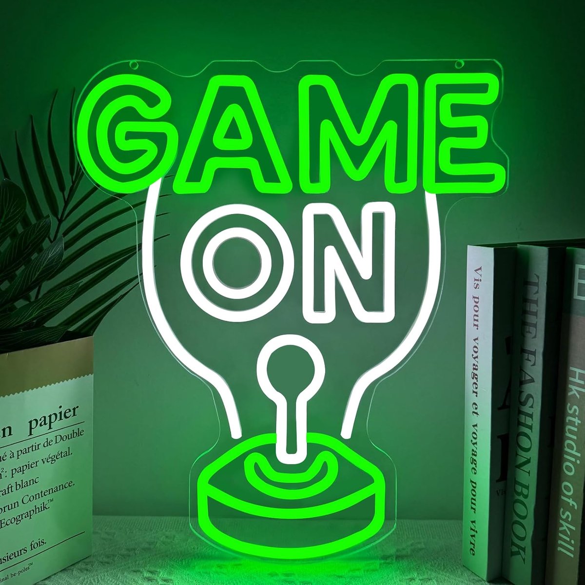 Neon Lichtsignaal Gaming - Dimbaar LED Lamp - USB Aansluiting - Perfect voor Gamer Ruimte - ShopVlot