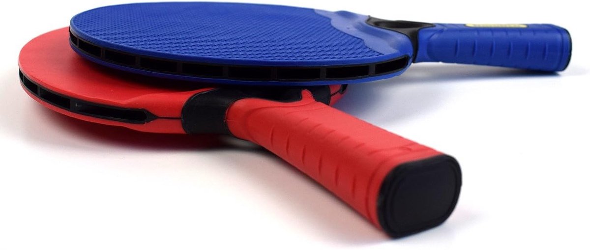 Tafeltennisbat set Longlife Outdoor - weerbestendig - hoogwaardig composiet - ideaal voor buitengebruik - ShopVlot