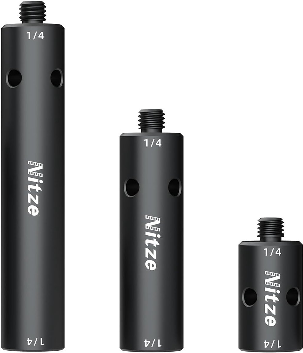 15mm Rod Set 3 Stuks - Aluminium Legering - 1/4" Draad - Voor Onbeperkte Verlenging - ShopVlot