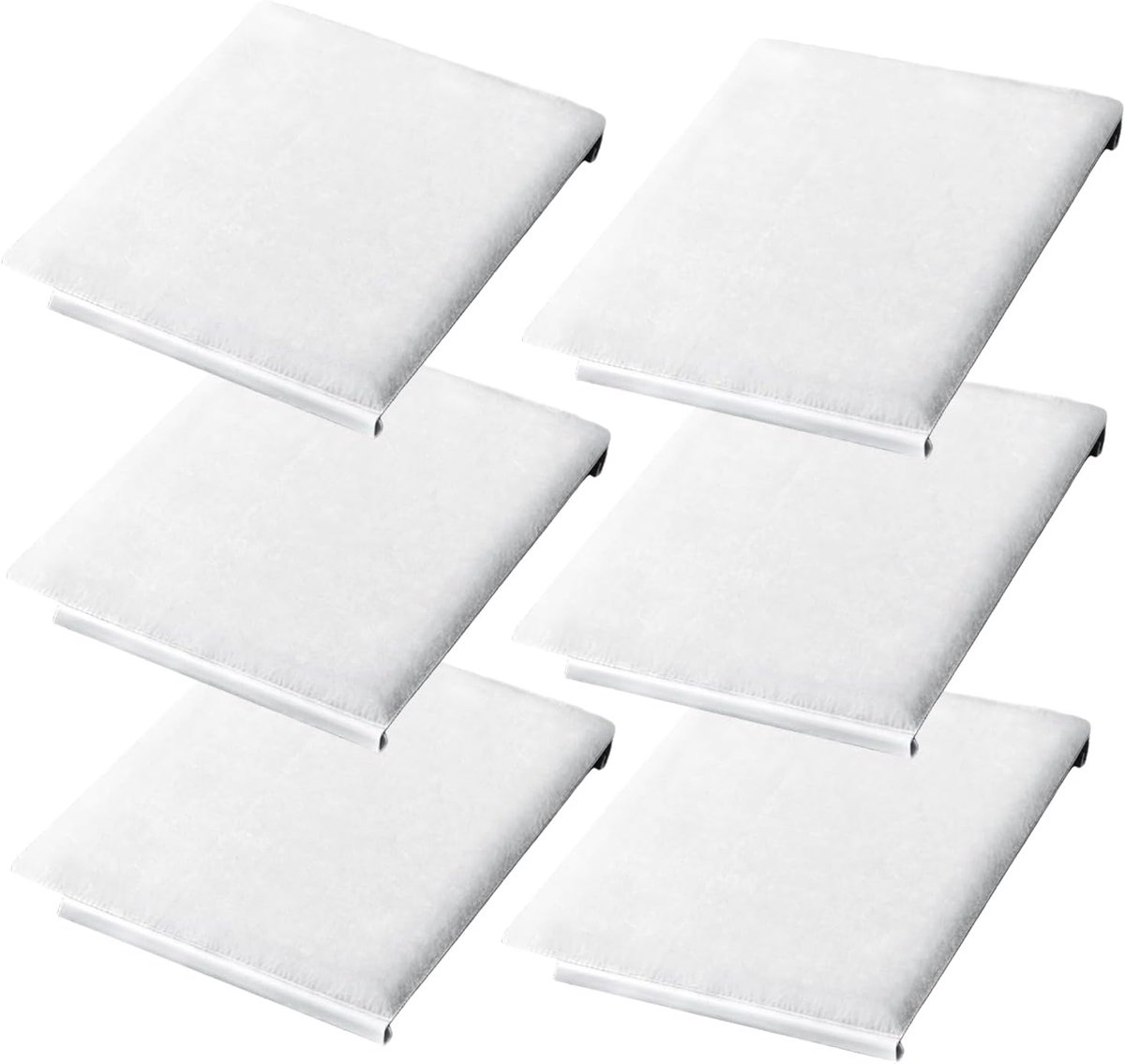 Verf randafplakset 6 delig - Vervangpads voor verfafplakgereedschap - Professionele vezels - Voor een gladde afwerking - ShopVlot