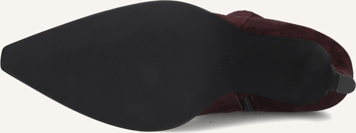Notre-V 8939 Enkellaarsjes - Enkelboots met rits - Dames - Paars - Maat 43
