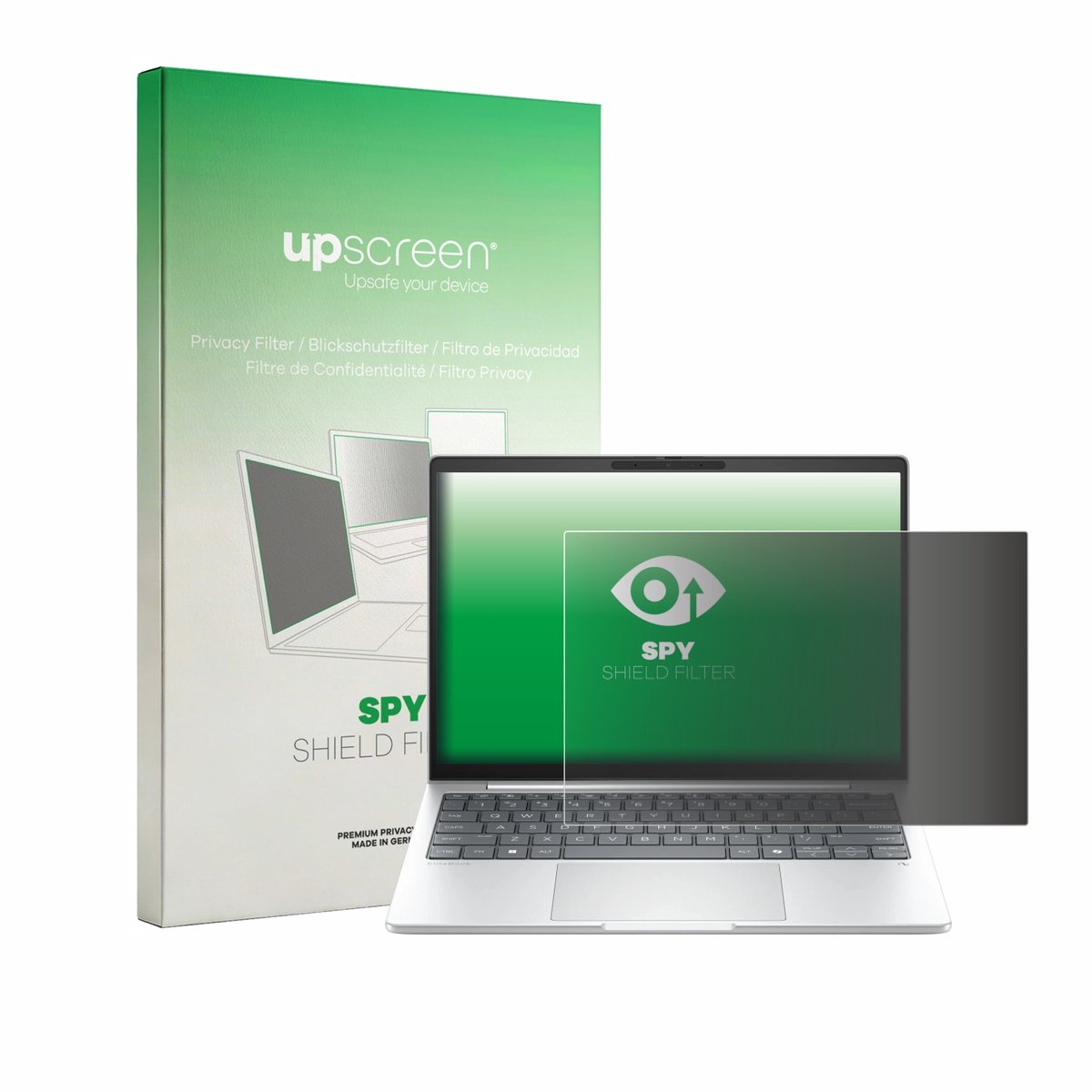 upscreen - privacyscherm voor HP EliteBook 8 G1a 13" - privacy filter screenfilter Blauwlichtfilter