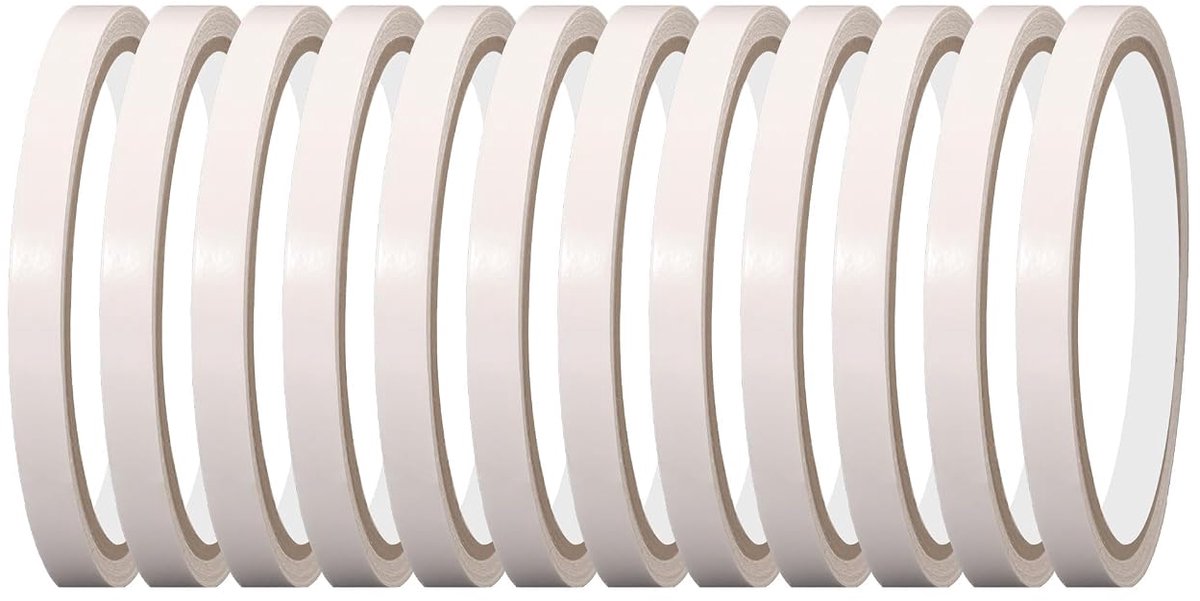 Dubbelzijdige tape 6 mm x 10 m - extra sterk - veelzijdig - ideaal voor knutselen - ShopVlot