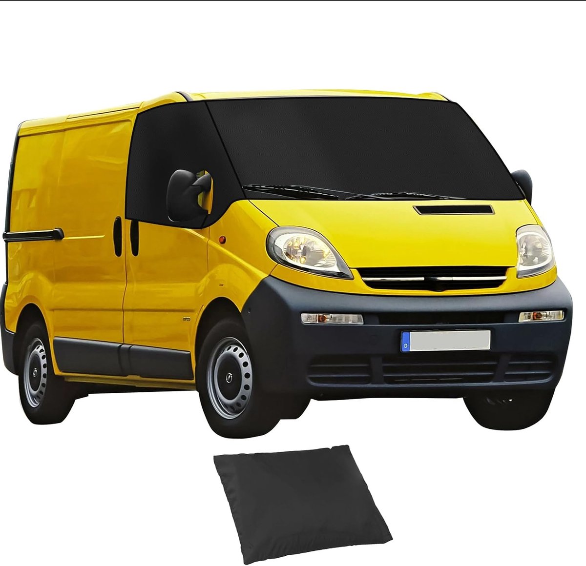 Voorruitbedekking Vauxhall Vivaro/Opel Vivaro/Renault Trafic/Nissan Primastar - 600D Oxford - Waterdicht - ShopVlot