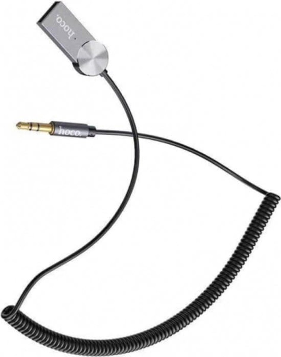 Bluetooth audio receiver - USB en AUX - Car adapter voor laptop en geluidsystemen - Draadloze muziekstreaming - ShopVlot