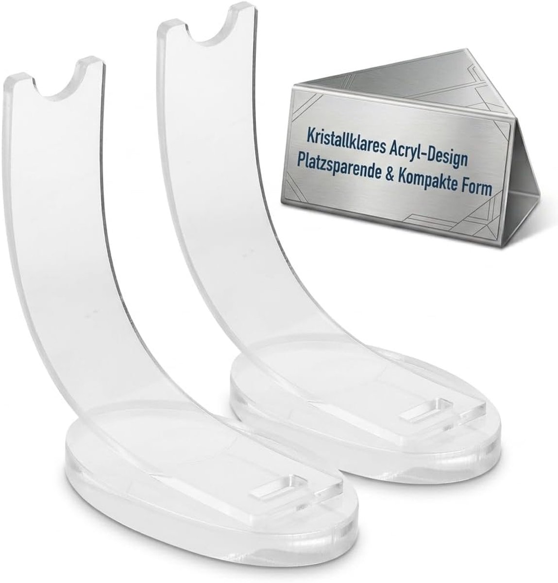Pennenhouder - Transparant Acryl - 2 Stuks - Perfect voor Bureau - ShopVlot