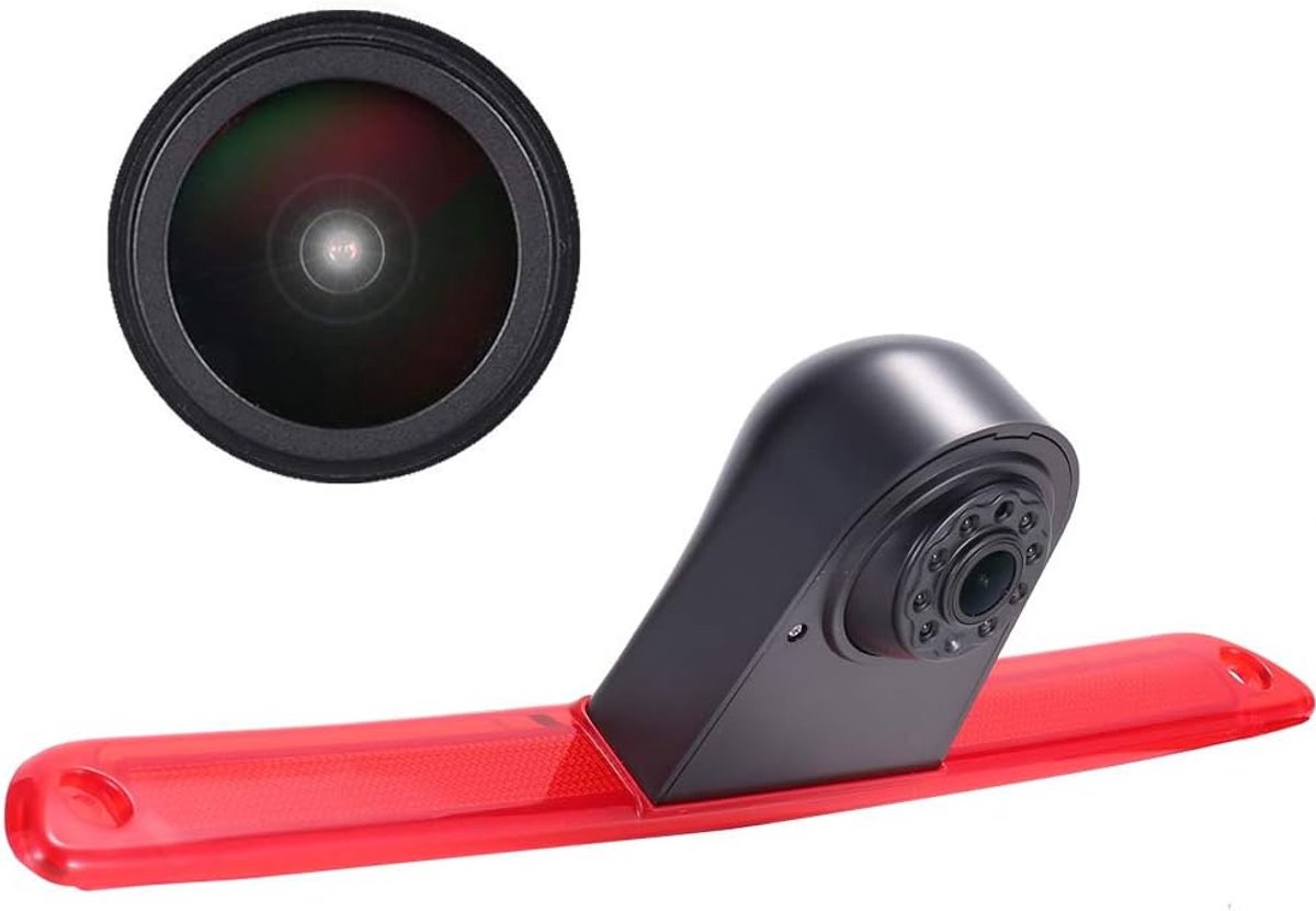 Remlicht camera 1280 x 720 pixels - breedbeeld - waterdicht - parkeerhulp voor Mercedes-Benz - ShopVlot