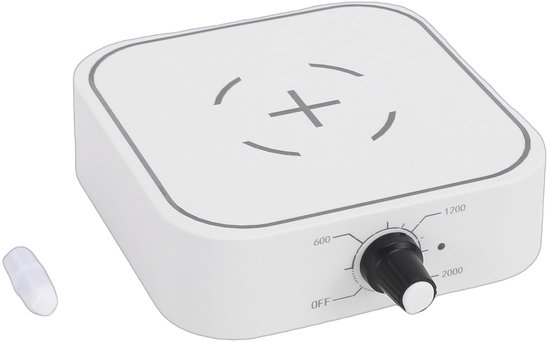 Magneetroerder - Roerplaatmixer Elektrische roerder - Vloeistoffen mengen - Stille werking - 13 x 13 x 4 cm - Wit — afbeelding 5