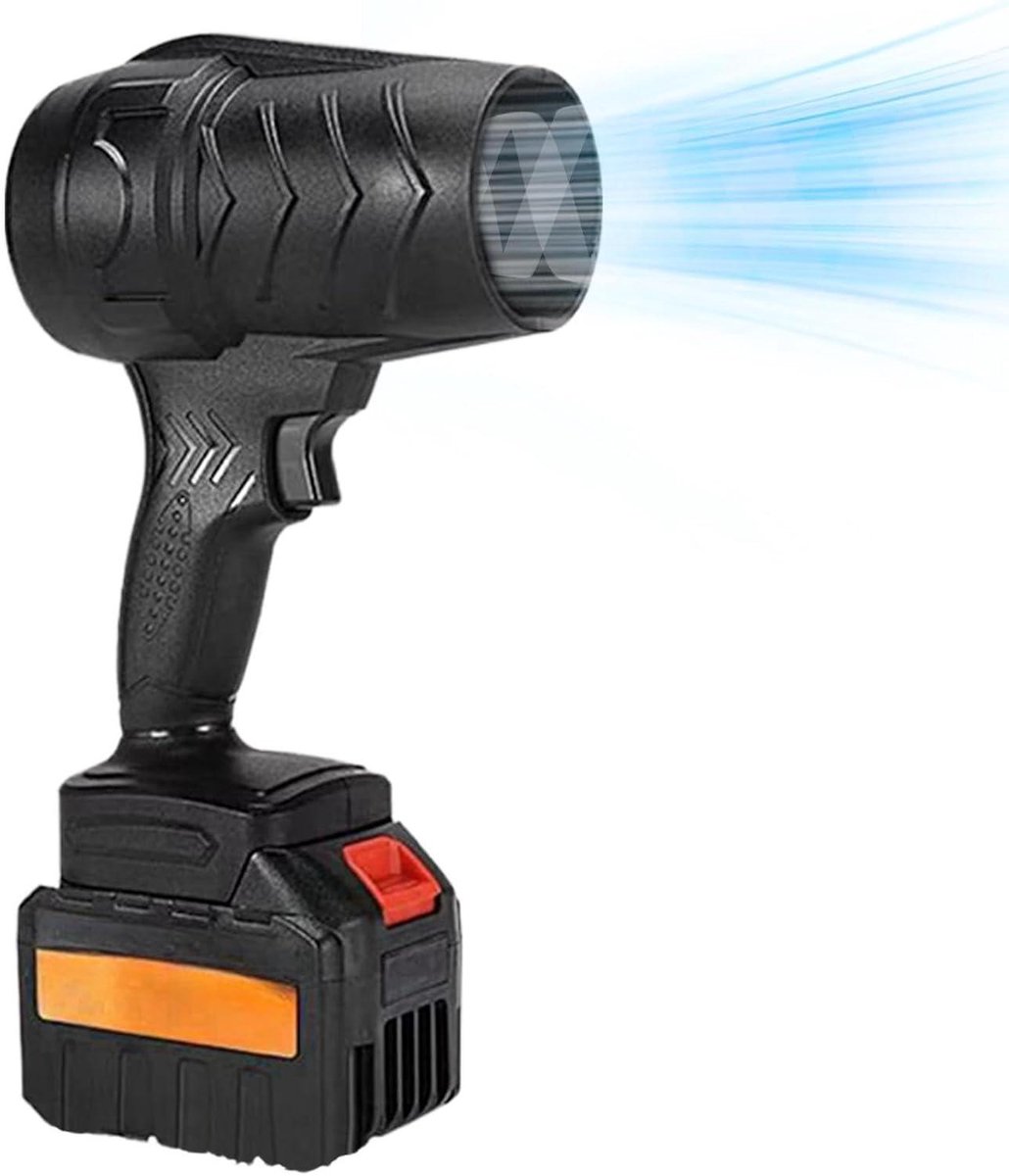 Draadloze Stofblazer - Turbineventilator Reiniger - Auto Reinigen - Traploze Snelheid - 950g - Zwart