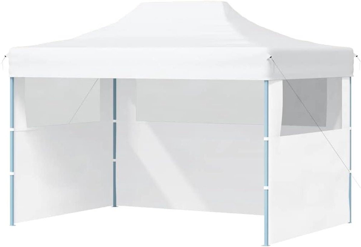 Opvouwbare Partytent - Feesttent Tuintent - Outdoor Evenementen - Stabiel Stalen Frame - 3 x 4 Meter - Wit