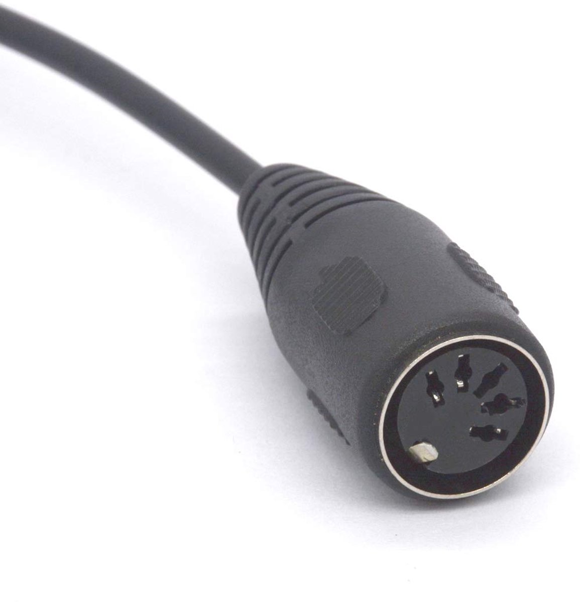 0.3 cm 5 Pin DIN Midi Cable, 5-Pin DIN Connector to 3.5 (1/8 Inch) TRS Stereo Plug, Converter Cable for MIDI Keyboard - ShopVlot